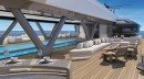 Rex is a new proposition for a superyacht explorer packed with amenities, including an underwater lounge