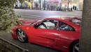 Ferrari F355 hit Mercedes-Maybach in Tokyo