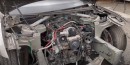 Tesla Model LS V8 engine fit