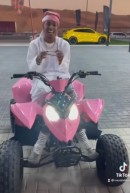 Rich the Kid and Pink Quad Bike