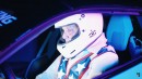 Rick “Evel Knievel” Conti Performs Corvette Over C8 Jump