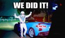 Rick “Evel Knievel” Conti Performs Corvette Over C8 Jump