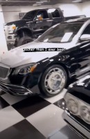 Rick Ross Mercedes-Maybach S-Class and Ford F250 Custom