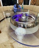 Rick Ross's Table With Airplane Engine