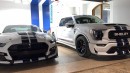Rick Ross' Ford Mustang Shelby GT500 and Shelby F-150 Super Snake