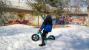 7-year-old reviewer is a bit too tall for the Kidz but can still ride it comfortably