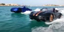 A jet ski that looks like a Corvette driving on water, the perfect way to ride into summer