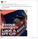 Dacia's Facebook Post about Giving Rihanna a Free Car at 10,000 likes