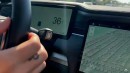 Rivian R1T uses the gear selector to activate the adaptive cruise control (ACC)