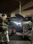 Rivian owner claims Electrify America charger fried their truck