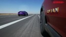 Rivian R1S Drag Races Lamborghini Urus