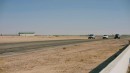 Rivian R1S drag races Lamborghini Urus and Shelby F-150 Super Snake