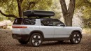 The all-new Rivian R2 Treehouse tent