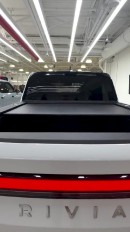 Updated R1T powered tonneau cover