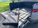 The manual tonneau cover for the Rivian R1T