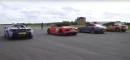 Roadster Race Features AMG GT C, Audi R8, BMW i8 and McLaren 570S. Who Will Win?