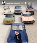 Robert Downey Jr. is giving away six of his converted classics for charity