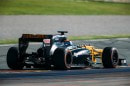 Robert Kubica test day at Valencia