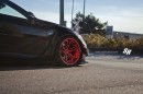 Rocket Bunny Lexus FC F Gets Candy Red PUR Wheels