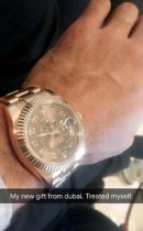 Amir Khan often shows off his luxury timepieces on social media