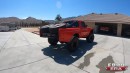 1977 Ford F-100 Dentside turned into Viper Red Luxury Pre-Runner by RJ Fab on Ford Era