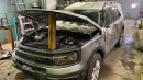 Rolled 2021 Ford Bronco Sport sold for $13,000