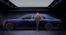 Rolls-Royce Phantom Syntopia bespoke luxury sedan