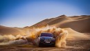 Rolls-Royce Cullinan in the sand