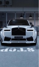 Rolls-Royce Cullinan Series II Black Badge Angel Edition rendering by ildar_project