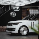 Range Rover and Rolls Drophead on RDB