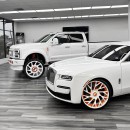 Rolls-Royce Ghost x Ford F-450 on Forgiato by 713 Motoring