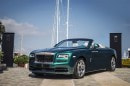 Rolls-Royce unveils Emerald embellished Dawn and Wraith