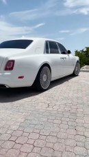 Rolls-Royce Phantom on monoblock forged AGL45 by MC Customs Miami