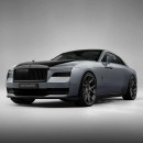Rolls-Royce Spectre EV Shadow Line rendering by kelsonik