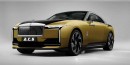 Rolls-Royce Spectre EV redesign as GT