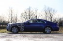 Rolls-Royce Wraith facelift prototype spy shots