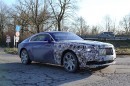 Rolls-Royce Wraith facelift prototype spy shots