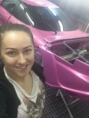 Ramona Rusu's Pink Ford Probe