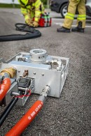 Rosenbauer EV fire suppression system