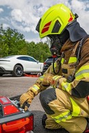 Rosenbauer EV fire suppression system