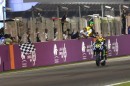 Qatar, 2015 Rossi at the finish line