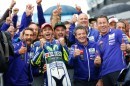 Silverstone, 2015, Rossi and his team