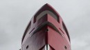 Akula superyacht launched in Pisa