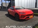 Rosso Antero Lamborghini Urus