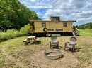 Vintage Athens County C&A Caboose Tiny House