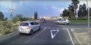 Roundabout trouble i Malta