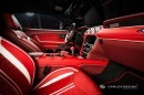 Roush Mustang Gets Blood-Red Interior from Carlex