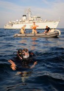 HMS Atherstone Divers