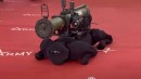M-81 is said to be Russia's newest weapon, a robodog with an RPG launcher strapped to its back