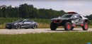 RS e-tron GT Challenges RS Q e-tron to a 1/4-Mile Battle, the Gloves Are Off